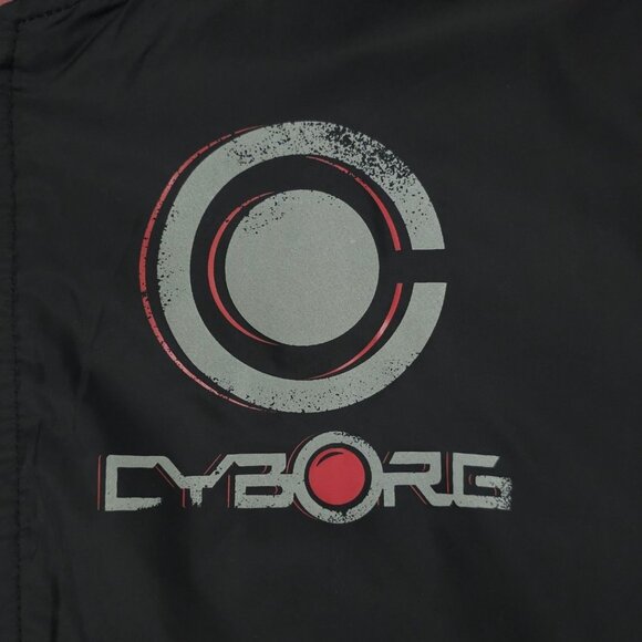 Justice League Cyborg Bomber Jacket Mens Size 3X Hot Topic Limited Edition - Picture 11 of 16